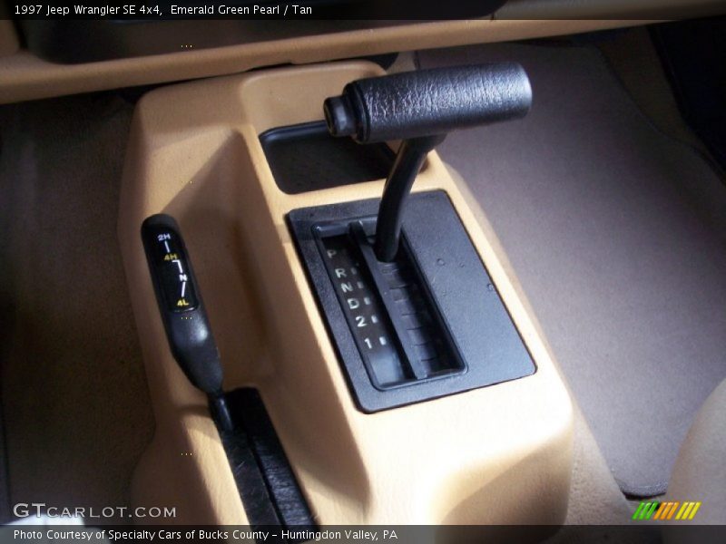 Emerald Green Pearl / Tan 1997 Jeep Wrangler SE 4x4