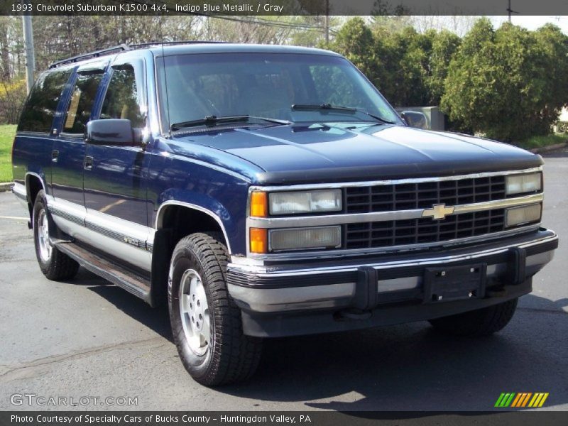  1993 Suburban K1500 4x4 Indigo Blue Metallic