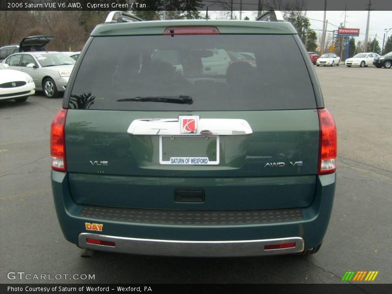 Cypress Green / Tan 2006 Saturn VUE V6 AWD