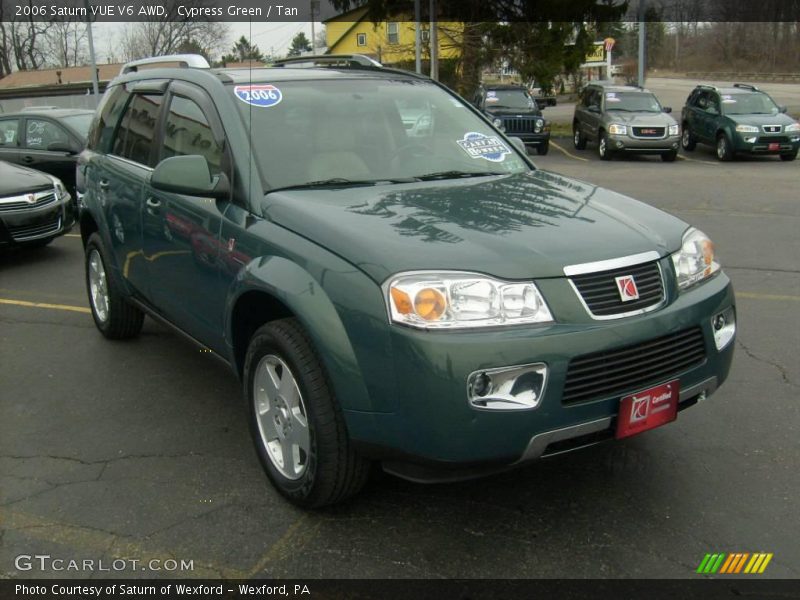 Cypress Green / Tan 2006 Saturn VUE V6 AWD