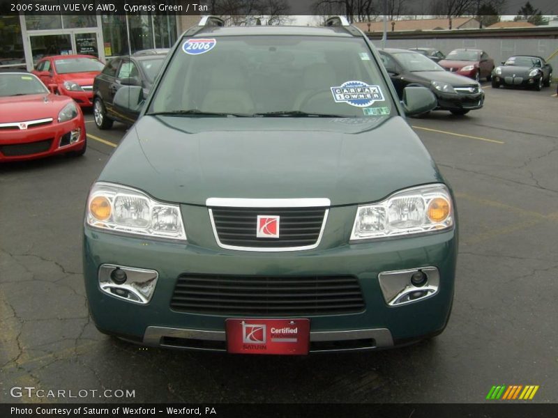 Cypress Green / Tan 2006 Saturn VUE V6 AWD