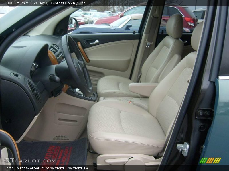 Cypress Green / Tan 2006 Saturn VUE V6 AWD