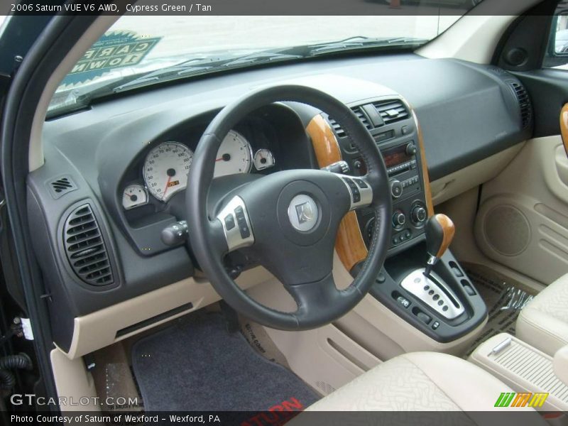 Cypress Green / Tan 2006 Saturn VUE V6 AWD