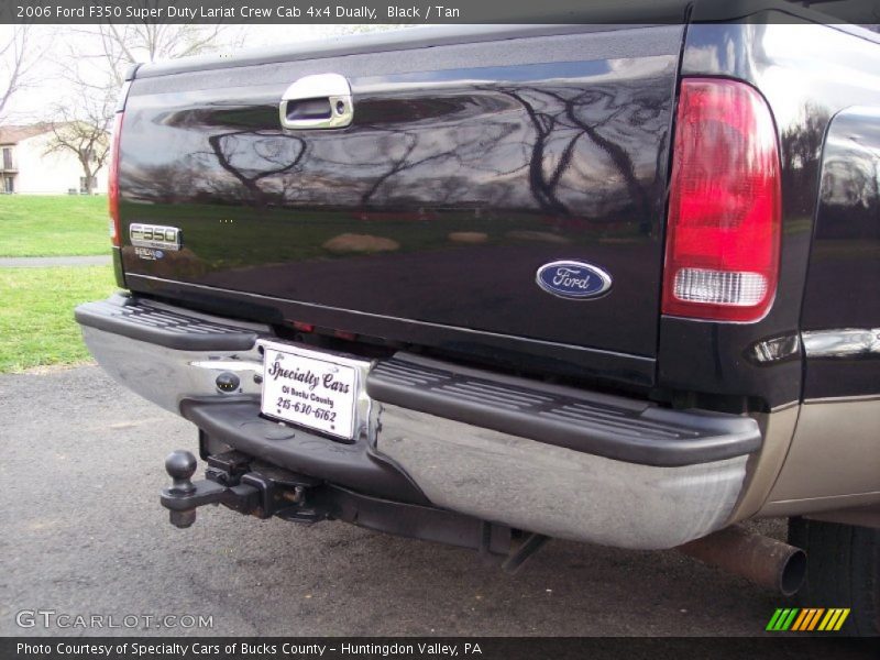 Black / Tan 2006 Ford F350 Super Duty Lariat Crew Cab 4x4 Dually