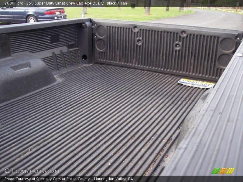 Black / Tan 2006 Ford F350 Super Duty Lariat Crew Cab 4x4 Dually