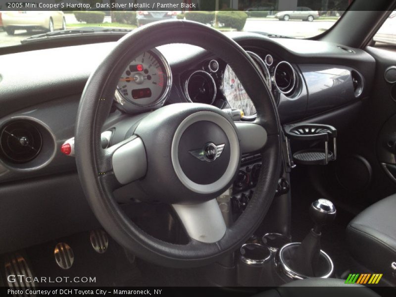 Dark Silver Metallic / Panther Black 2005 Mini Cooper S Hardtop