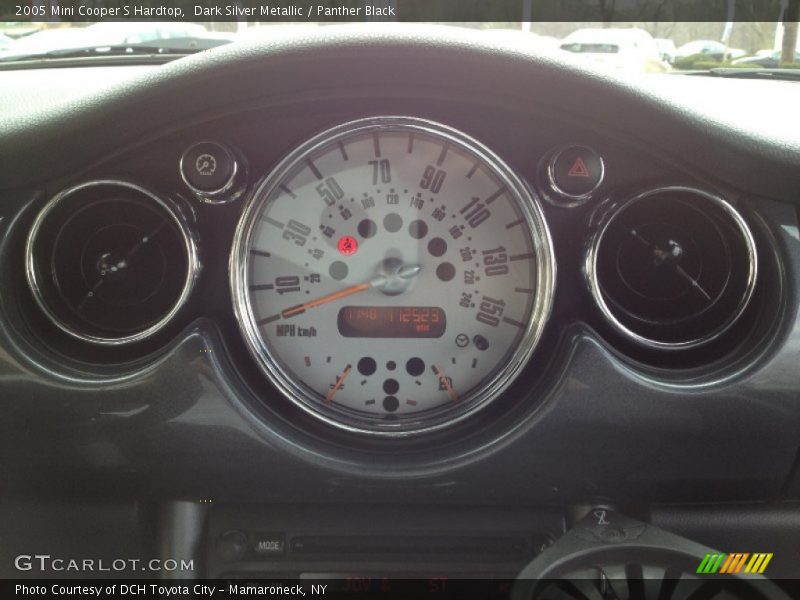 Dark Silver Metallic / Panther Black 2005 Mini Cooper S Hardtop