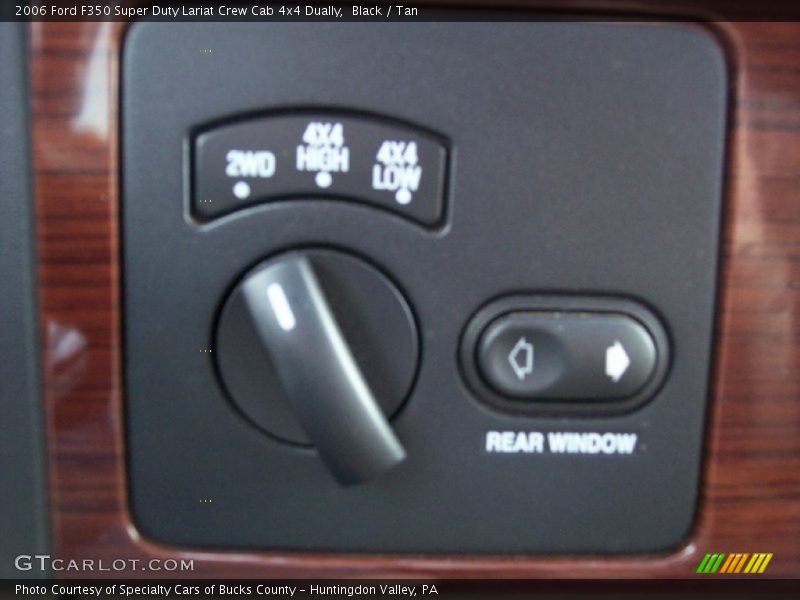 Black / Tan 2006 Ford F350 Super Duty Lariat Crew Cab 4x4 Dually