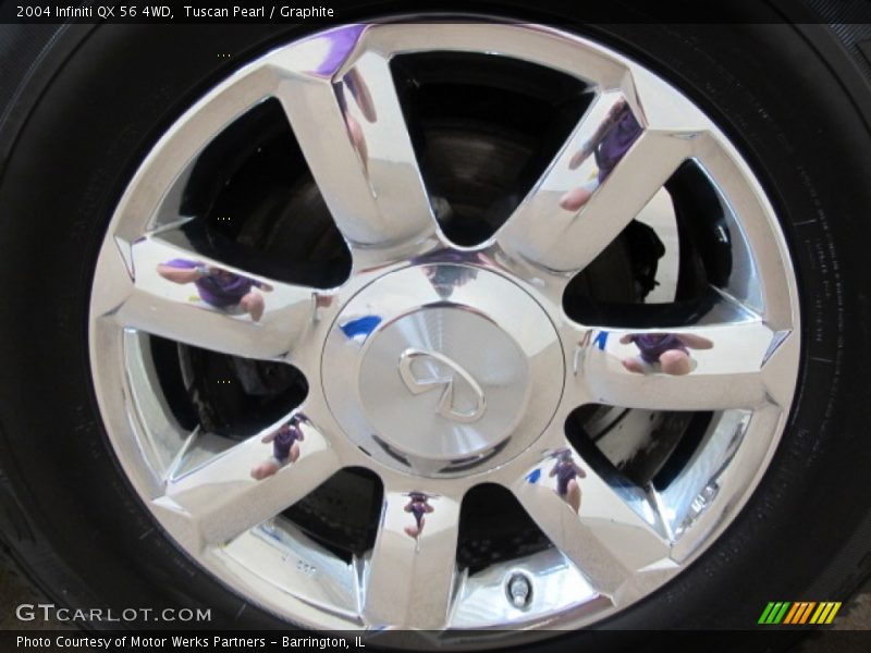 Tuscan Pearl / Graphite 2004 Infiniti QX 56 4WD