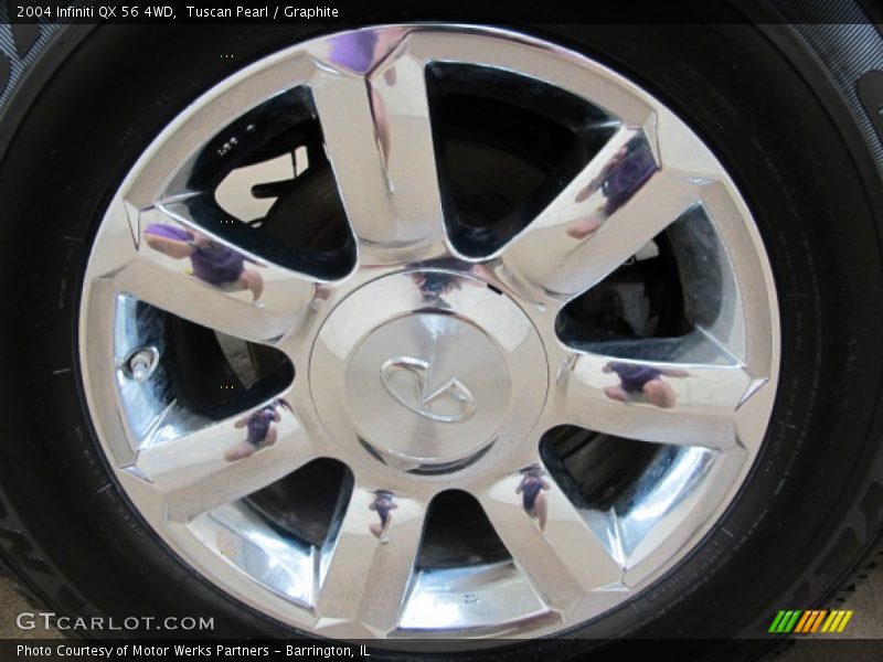 Tuscan Pearl / Graphite 2004 Infiniti QX 56 4WD