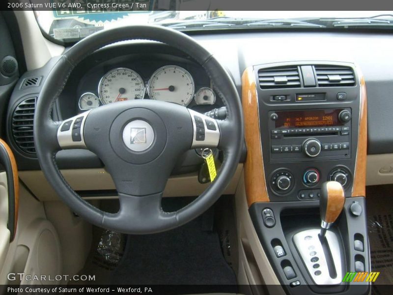 Cypress Green / Tan 2006 Saturn VUE V6 AWD