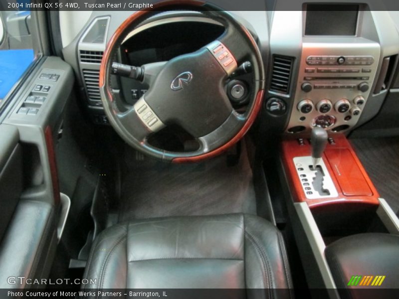 Tuscan Pearl / Graphite 2004 Infiniti QX 56 4WD
