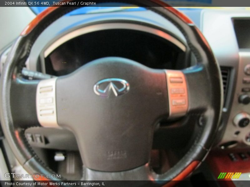 Tuscan Pearl / Graphite 2004 Infiniti QX 56 4WD