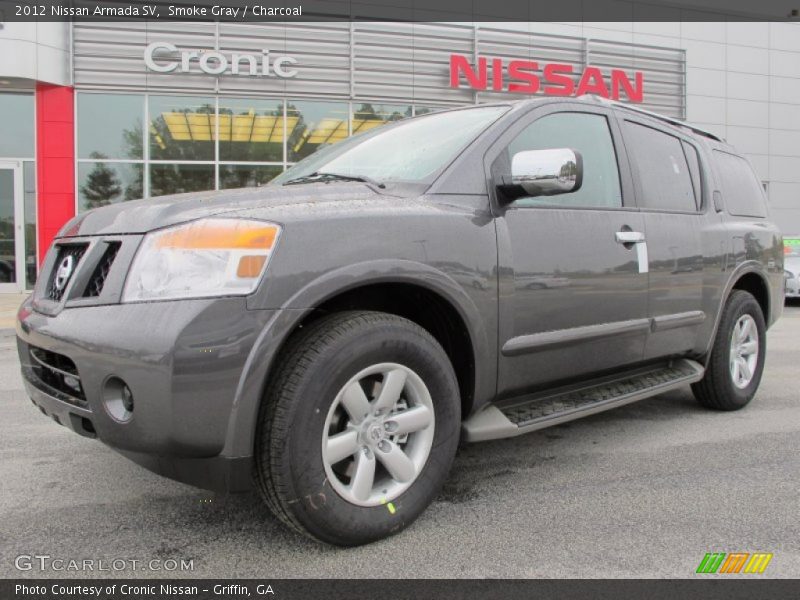 Smoke Gray / Charcoal 2012 Nissan Armada SV