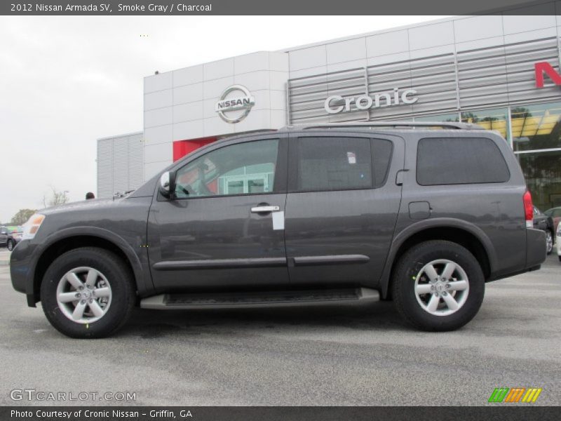 Smoke Gray / Charcoal 2012 Nissan Armada SV