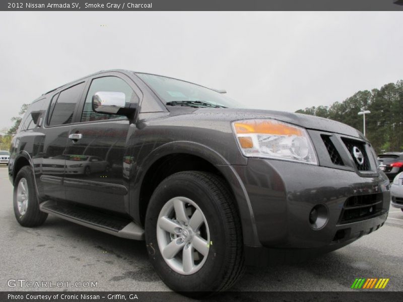 Smoke Gray / Charcoal 2012 Nissan Armada SV