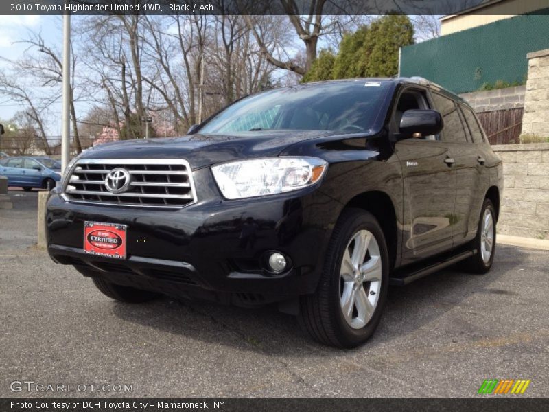 Black / Ash 2010 Toyota Highlander Limited 4WD