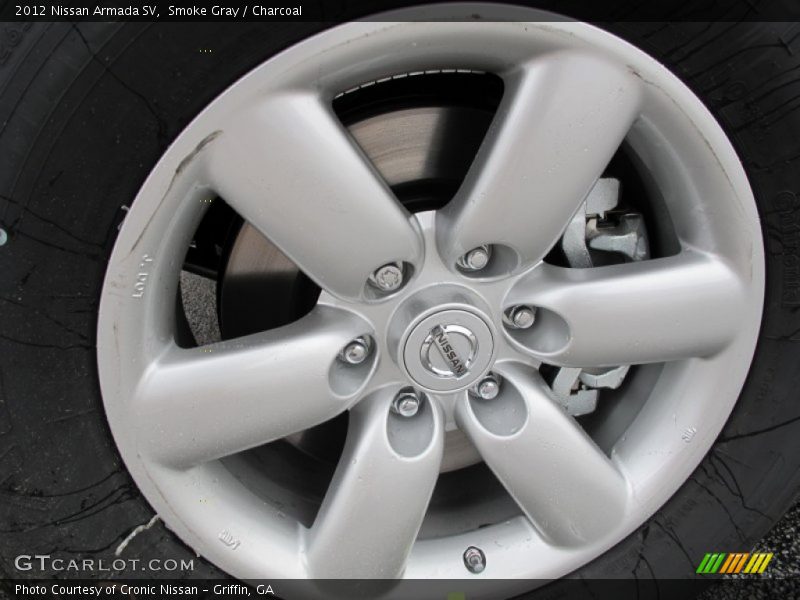 Smoke Gray / Charcoal 2012 Nissan Armada SV