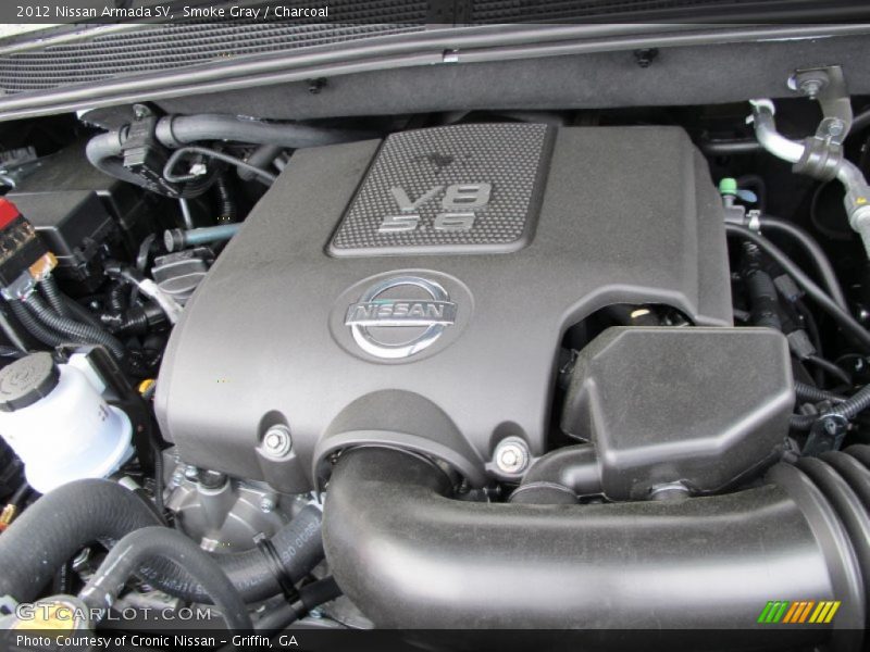 Smoke Gray / Charcoal 2012 Nissan Armada SV