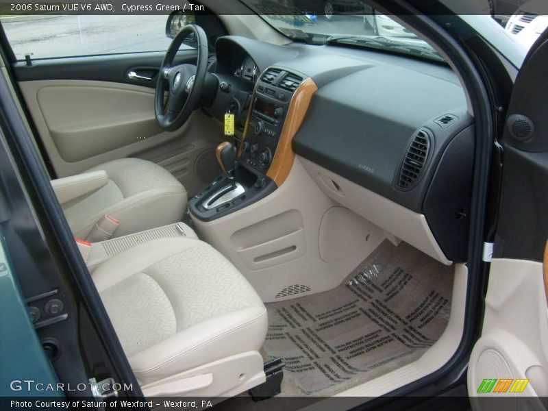 Cypress Green / Tan 2006 Saturn VUE V6 AWD