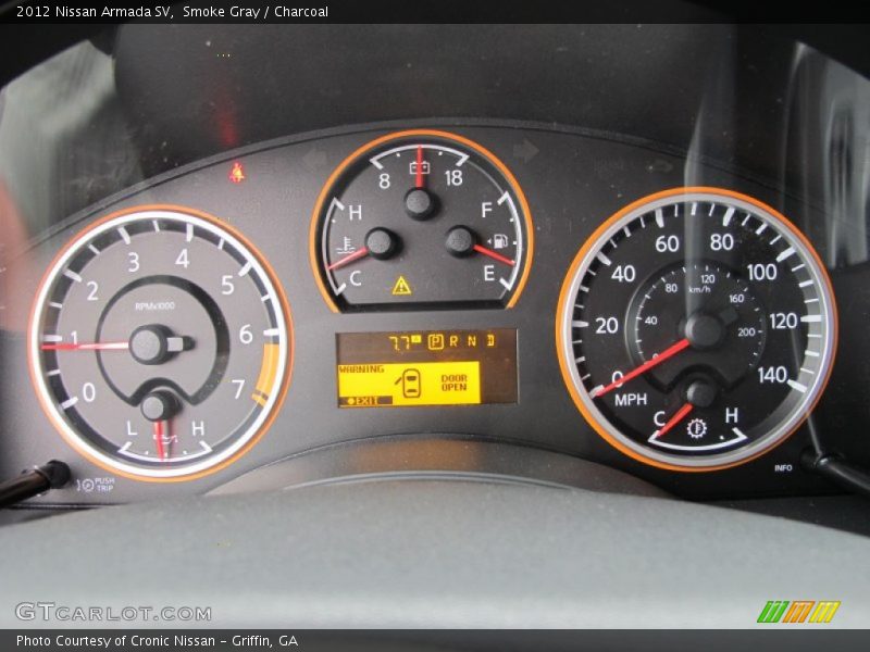 Smoke Gray / Charcoal 2012 Nissan Armada SV