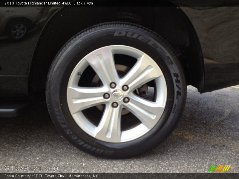 Black / Ash 2010 Toyota Highlander Limited 4WD