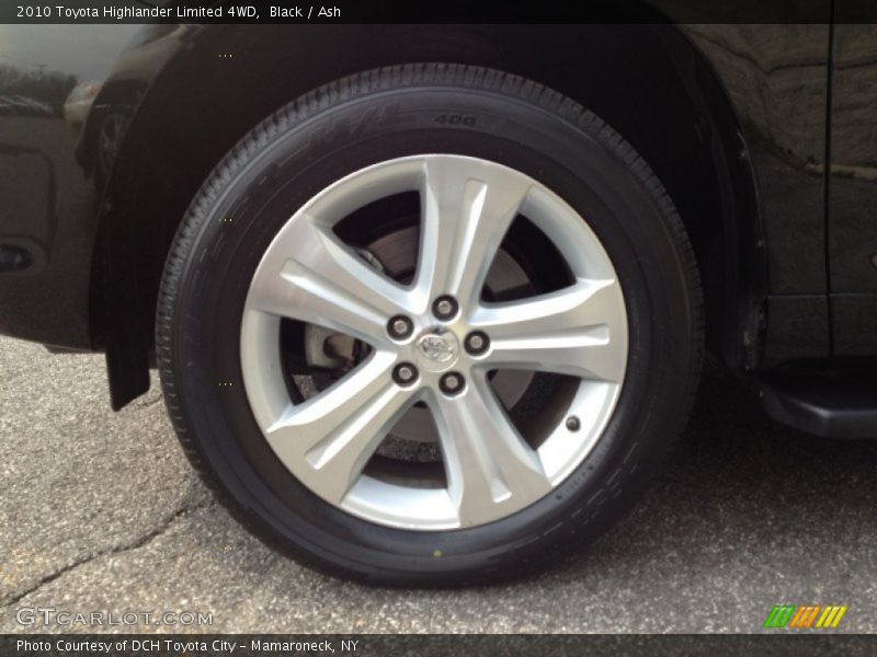 Black / Ash 2010 Toyota Highlander Limited 4WD