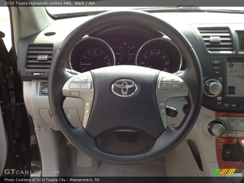 Black / Ash 2010 Toyota Highlander Limited 4WD