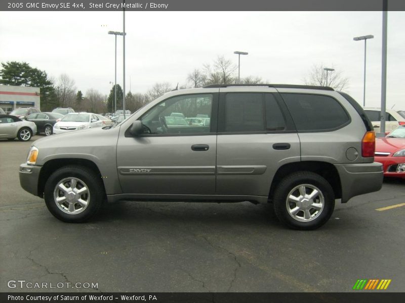 Steel Grey Metallic / Ebony 2005 GMC Envoy SLE 4x4