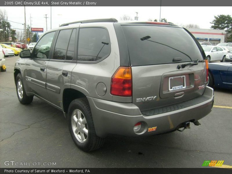 Steel Grey Metallic / Ebony 2005 GMC Envoy SLE 4x4