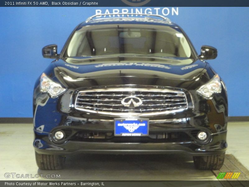 Black Obsidian / Graphite 2011 Infiniti FX 50 AWD