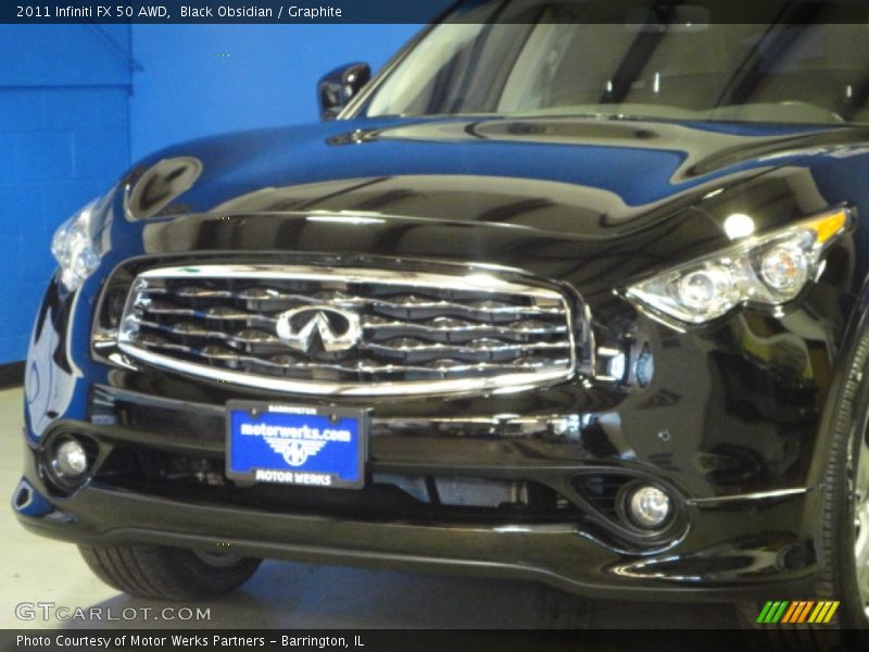 Black Obsidian / Graphite 2011 Infiniti FX 50 AWD