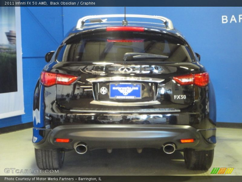 Black Obsidian / Graphite 2011 Infiniti FX 50 AWD