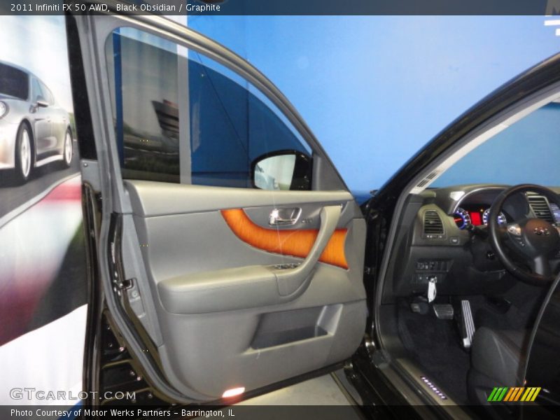 Black Obsidian / Graphite 2011 Infiniti FX 50 AWD