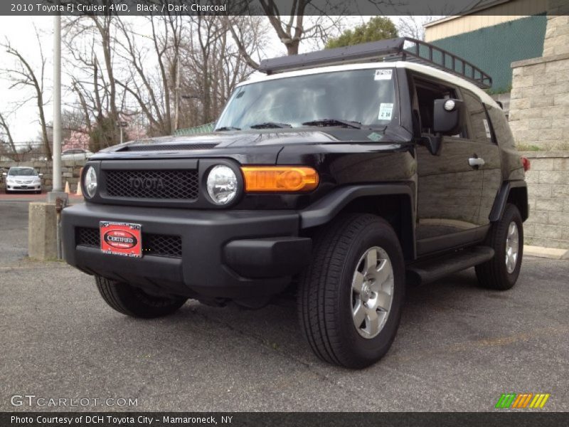 Black / Dark Charcoal 2010 Toyota FJ Cruiser 4WD