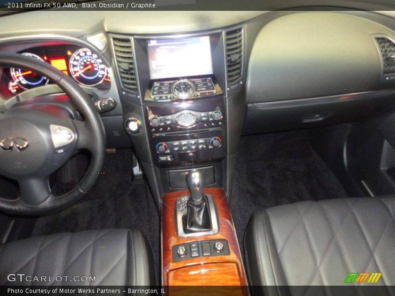 Black Obsidian / Graphite 2011 Infiniti FX 50 AWD