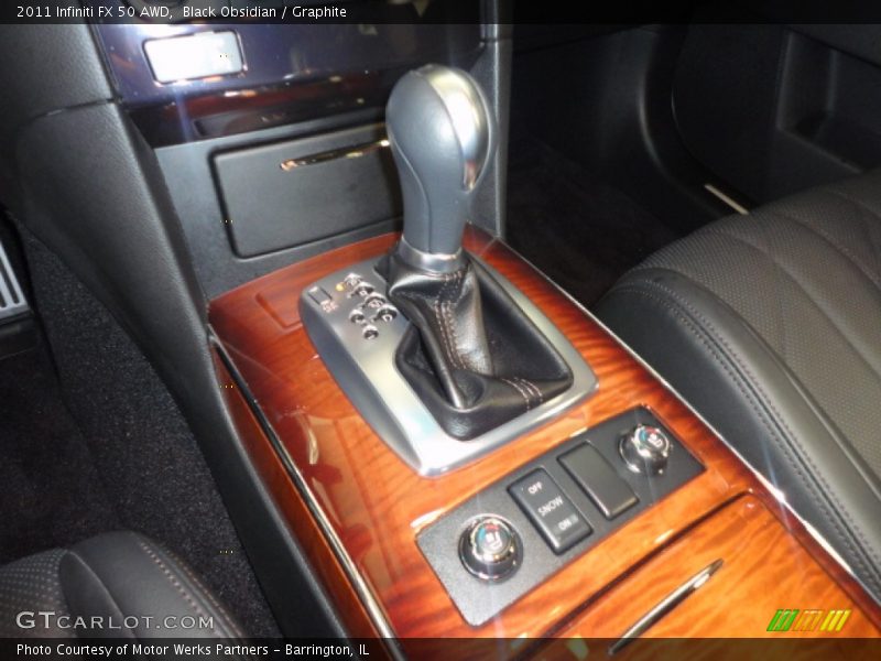Black Obsidian / Graphite 2011 Infiniti FX 50 AWD