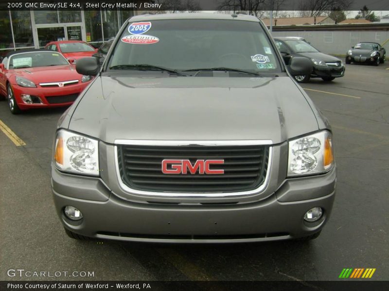 Steel Grey Metallic / Ebony 2005 GMC Envoy SLE 4x4