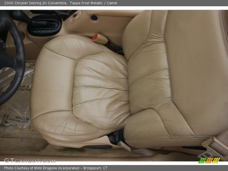 Taupe Frost Metallic / Camel 2000 Chrysler Sebring JXi Convertible