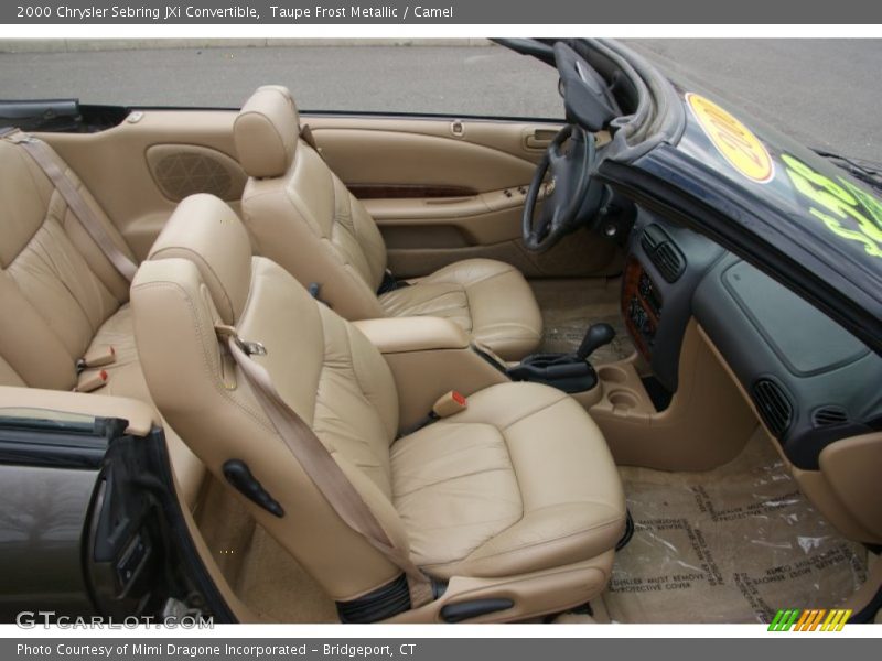 Taupe Frost Metallic / Camel 2000 Chrysler Sebring JXi Convertible