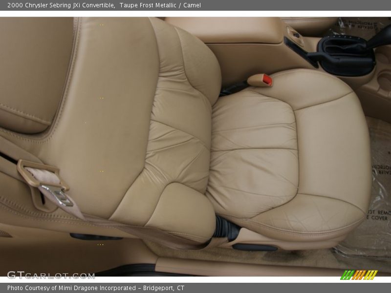 Taupe Frost Metallic / Camel 2000 Chrysler Sebring JXi Convertible