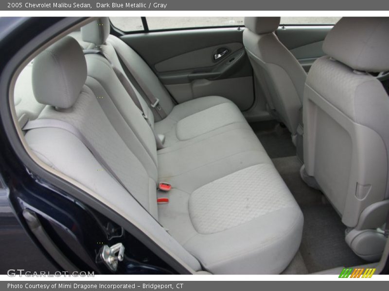 Dark Blue Metallic / Gray 2005 Chevrolet Malibu Sedan