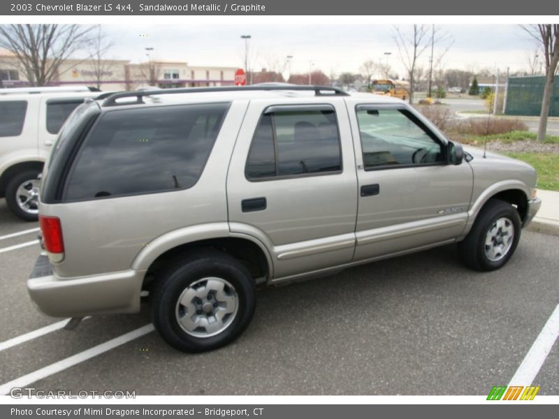Sandalwood Metallic / Graphite 2003 Chevrolet Blazer LS 4x4