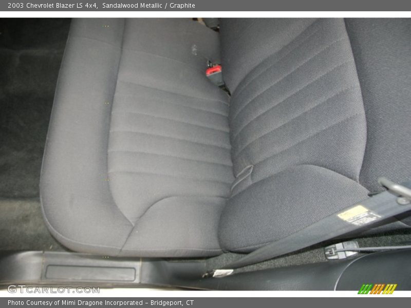 Sandalwood Metallic / Graphite 2003 Chevrolet Blazer LS 4x4