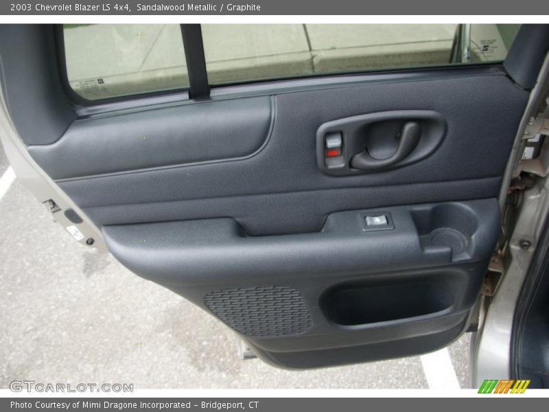 Sandalwood Metallic / Graphite 2003 Chevrolet Blazer LS 4x4