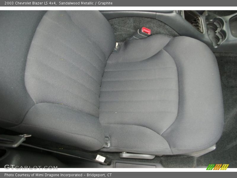 Sandalwood Metallic / Graphite 2003 Chevrolet Blazer LS 4x4