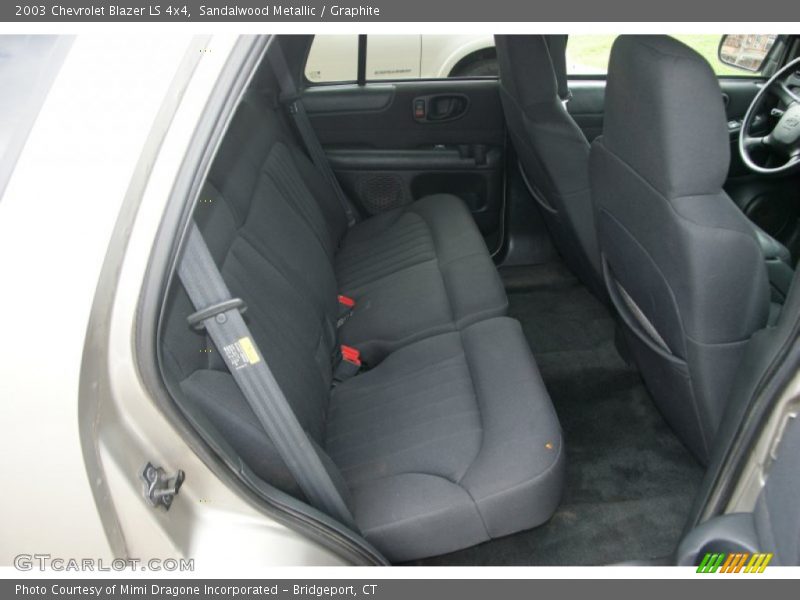 Sandalwood Metallic / Graphite 2003 Chevrolet Blazer LS 4x4