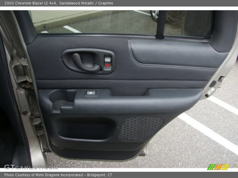 Sandalwood Metallic / Graphite 2003 Chevrolet Blazer LS 4x4