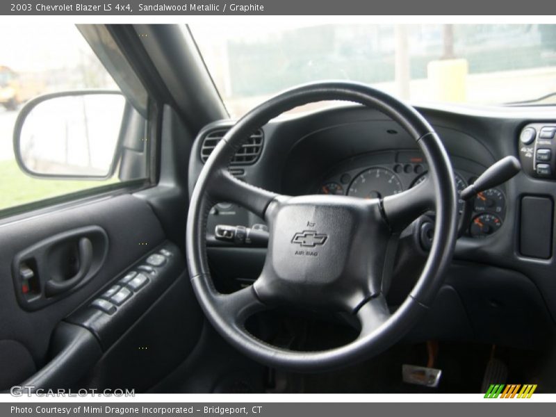 Sandalwood Metallic / Graphite 2003 Chevrolet Blazer LS 4x4