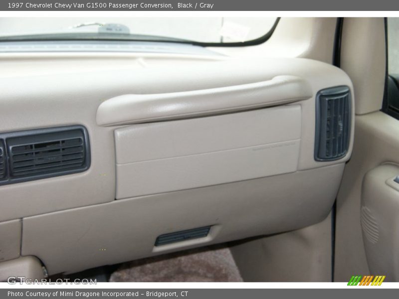 Black / Gray 1997 Chevrolet Chevy Van G1500 Passenger Conversion